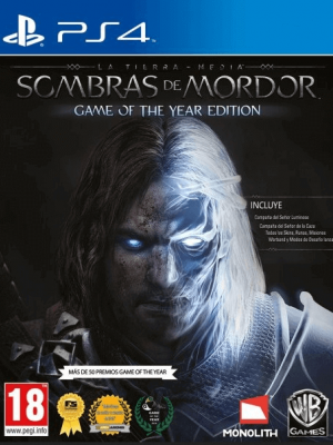 Middle Earth Shadow of Mordor Game of the Year Edition PS4