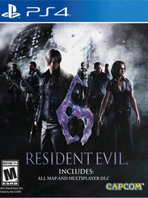 RESIDENT EVIL 6 PS4