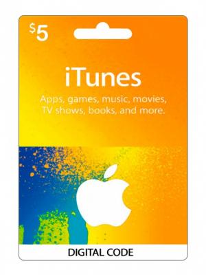 itunes 5 usd