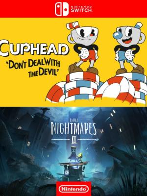 2 juegos en 1 Cuphead mas LITTLE NIGHTMARES II - NINTENDO SWITCH