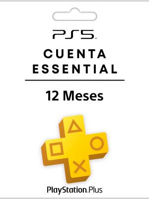 PSN PLUS ESSENTIAL 12 MESES CUENTA PRINCIPAL PS5